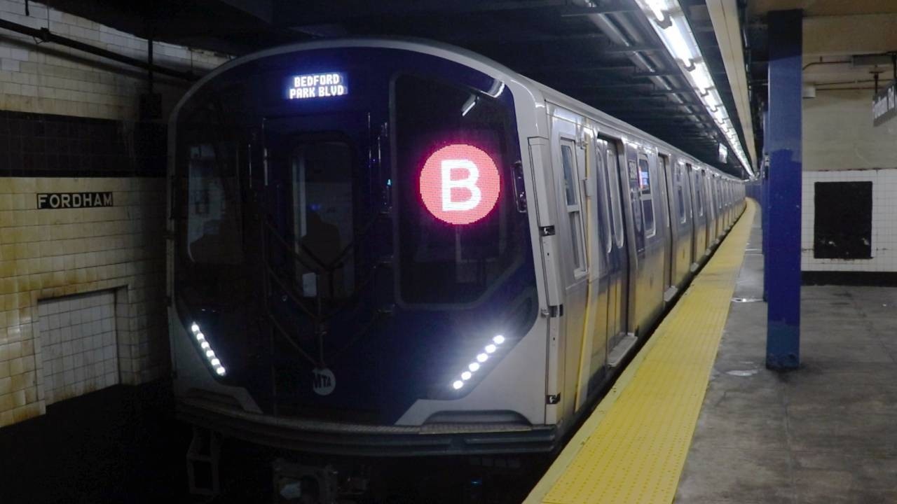 NYCT Subway: Assorted R211A (B) Train Action at 125th Street, 167th Street, and Fordham Road