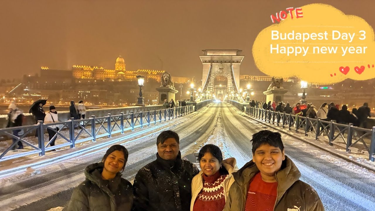 Budapest Trip # Day 3 #New year celebration 