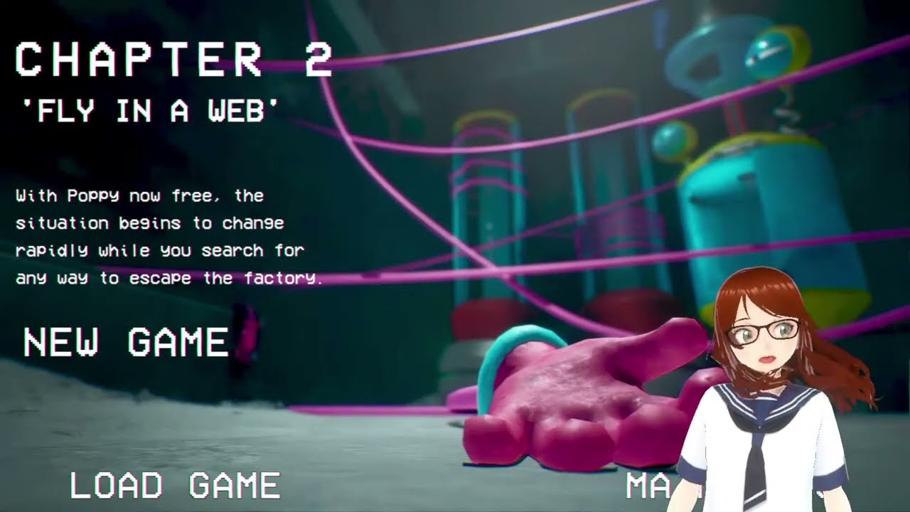 [Mystery Monday] Friend E Streaming Poppy Playtime Ch. 2 (Part 1/2)