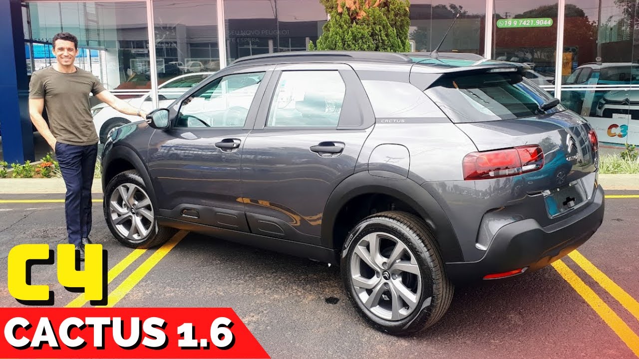 C4 CACTUS 1.6 autom&aacute;tico 2022, melhor que Pulse e Nivus?