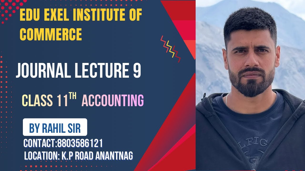 Journal lecture 9 (adjustment entries)