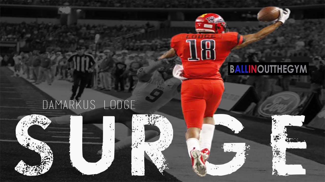 DaMarkus Lodge in SURGE : (2014 Senior Year Football Highlights)