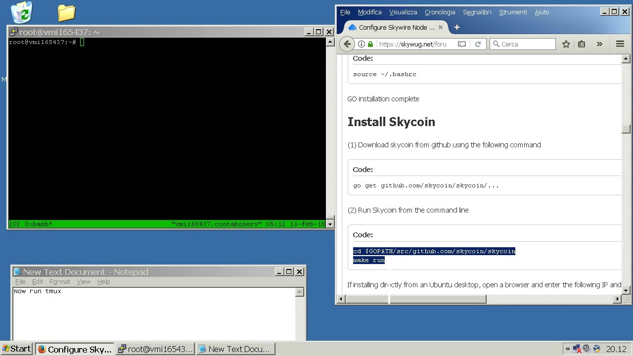 Skycoin - How To Run A Skywire Node On Linux on SSH TUTORIAL