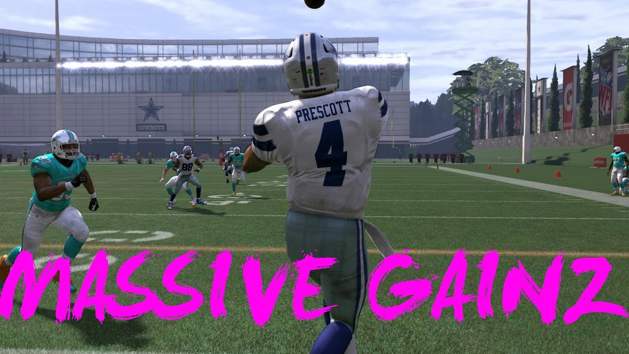 INCREDIBLE DEEP PASS PLAY! MASSIVE GAINZ! (MONEY PLAY) - Madden 17