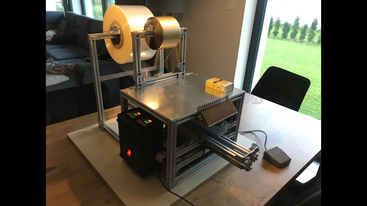 Celofoniarka foliarka na papierosy cigarette foiling machine. Cellophane   +48514303538. Cena 1200 €