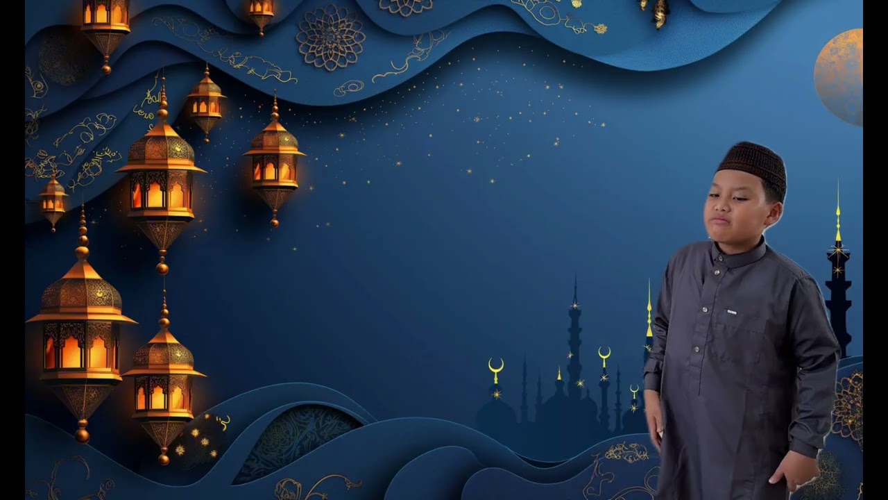 Syiar dan Tarhib Ramadhan - Azan Gibran Muhammad Haidar Kelas 3D