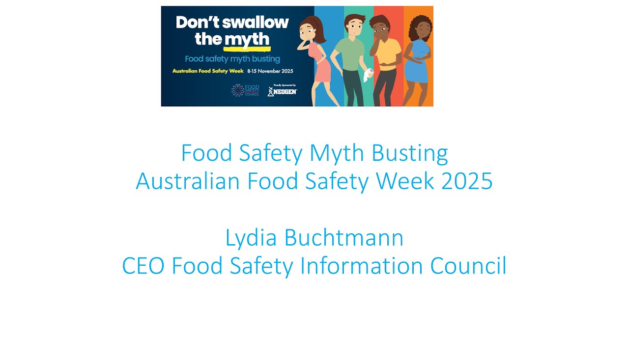 Busting Food Safety Myths with FSIC CEO Lydia Butchmann | Food Safety Week 2025