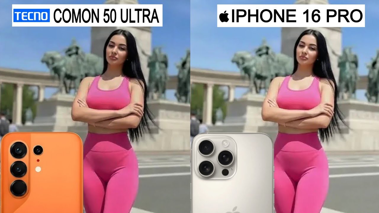 Tecno Camon 50 Ultra VS iphone 16 Pro Camera test Comparison 