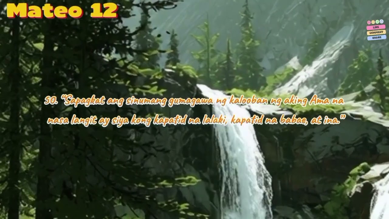 #Mateo kabanata 11 hangang 15-tagalog bible reading with audio ❤️