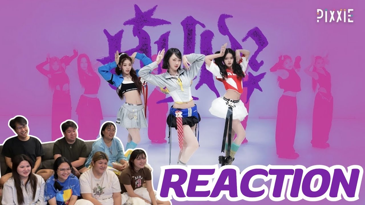 MV Reaction | HUH ? (Dance Performance) - PiXXiE | Rooftop Reaction