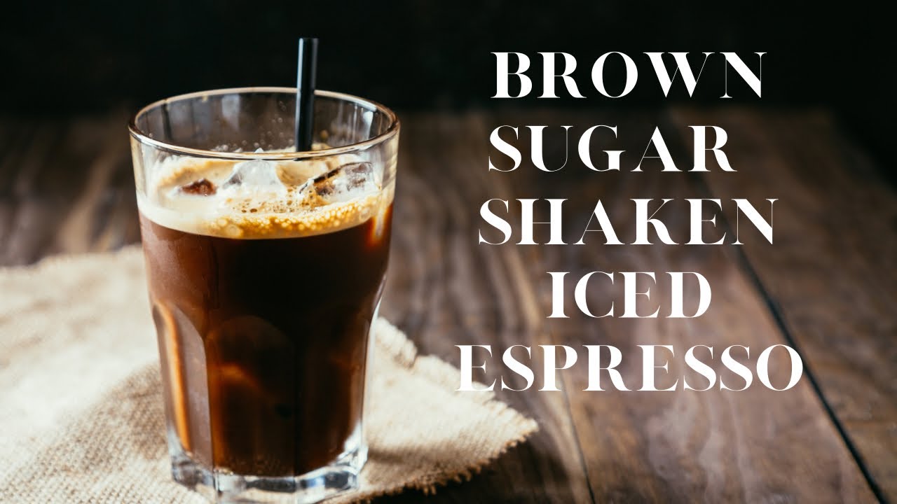 Brown Sugar Iced Shaken Espresso | Starbucks Copycat | Drinks with Dasha