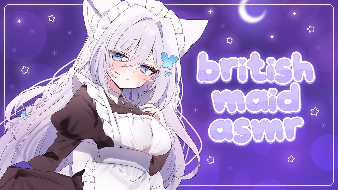 【3DIO ASMR】 British Maid Roleplay ♡