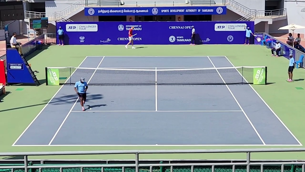Benjamin Lock (ZIM) vs Sean Cuenin (FRA) chennai 2023