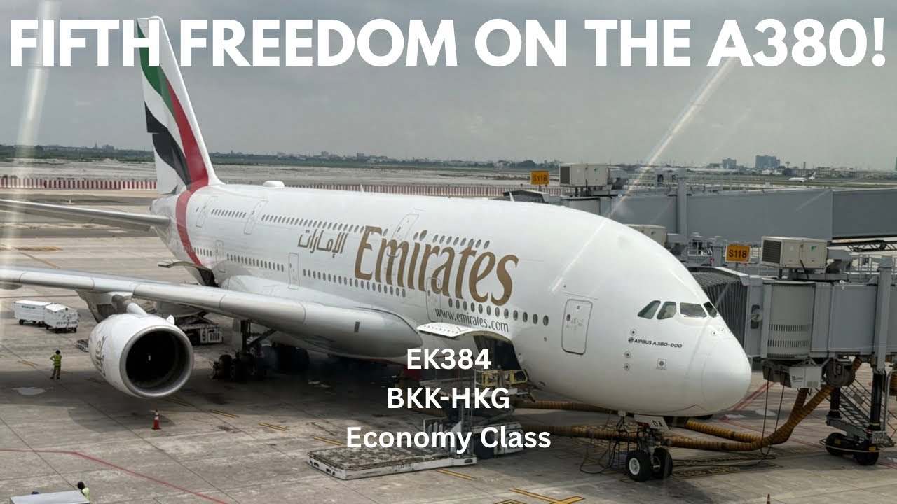 Впечатления от полета по Пятой свободе свободы Emirates | Рейс EK384 Бангкок &ndash; Гонконг
