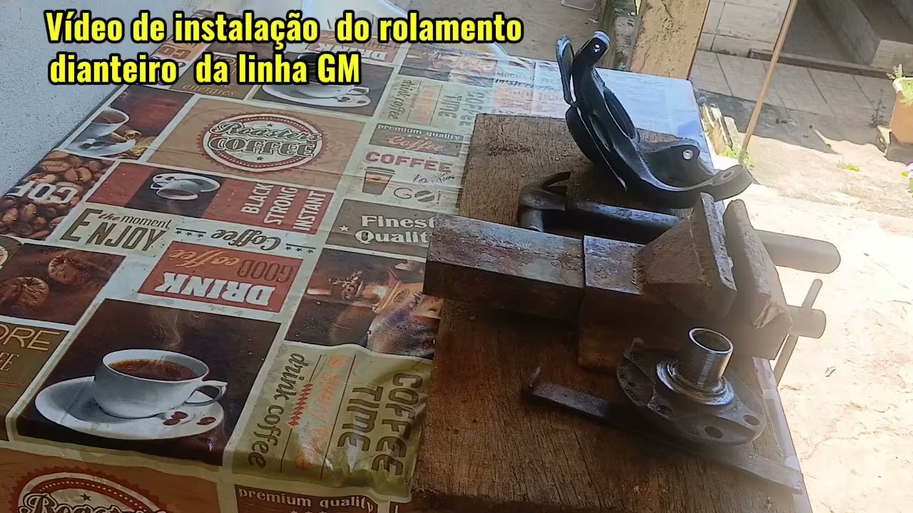 #Como trocar o rolamento dianteiro GM