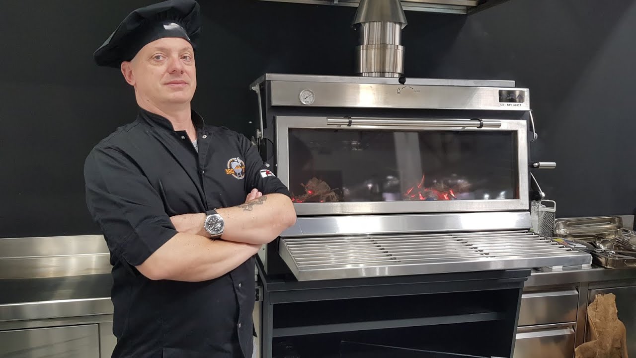 Pira Charcoal Ovens ED series with Liffting door / Hornos Brasa ED con puerta elevable