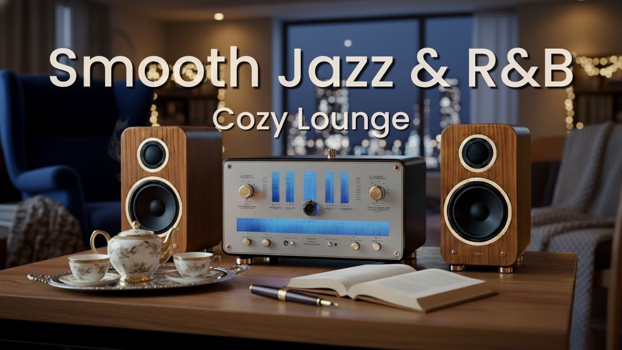 Smooth Jazz & Soul R&B – Cozy Sax & Guitar Lounge Ambience