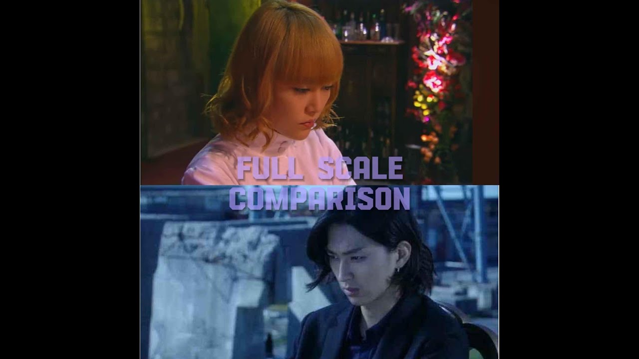 Akiyama Shinichi ( LA ) VS Katsuragi Ryou ( LA ) #liargame [ FULL SCALE COMPARISON ]