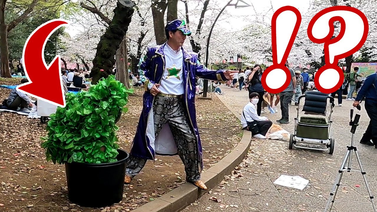 (JAPAN)Bushman pranks with JOJO !? in 