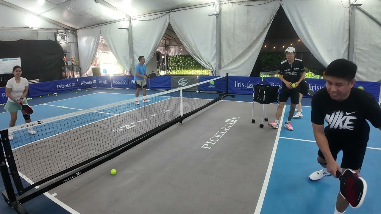 Pickleball Training @ Picklelize - Kitchen speed ups - law of triangle