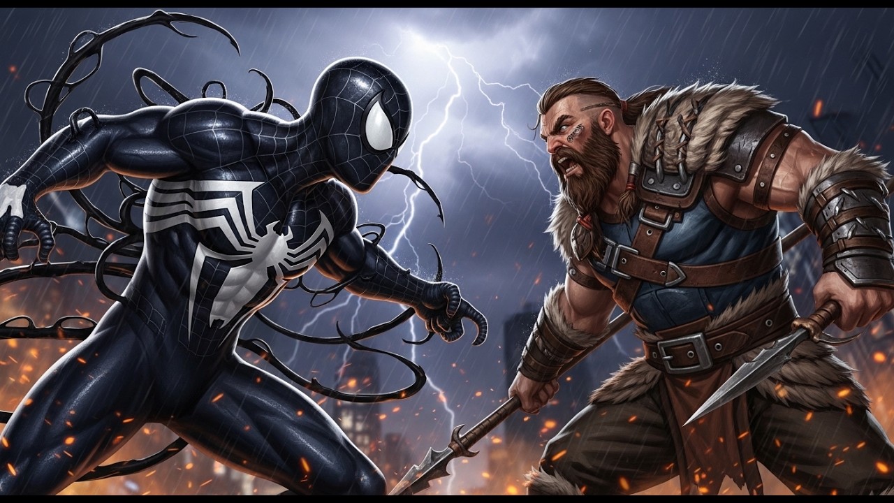 🖤 SYMBIOTE POWER vs THE ULTIMATE HUNTER 🕷️🔥 13
