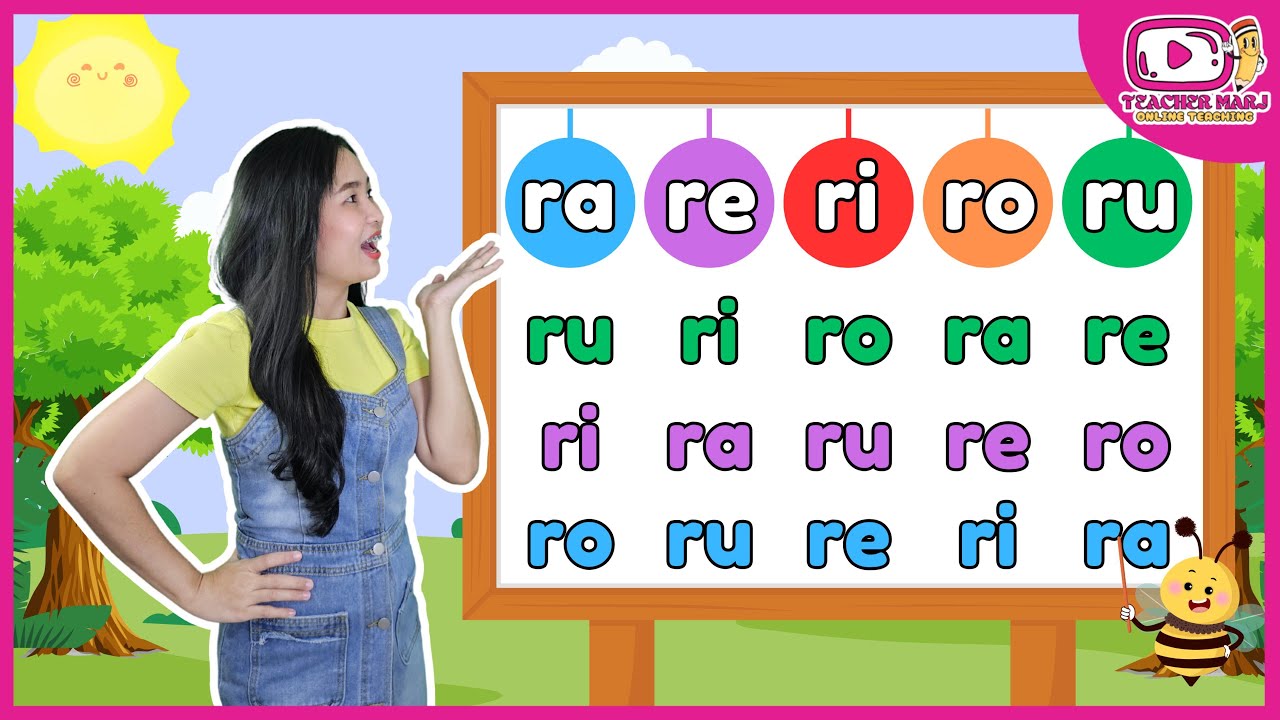 MATUTONG BUMASA NG ABAKADA PART11 | RA RE RI RO RU | TEACHER MARJ ONLINE TEACHING