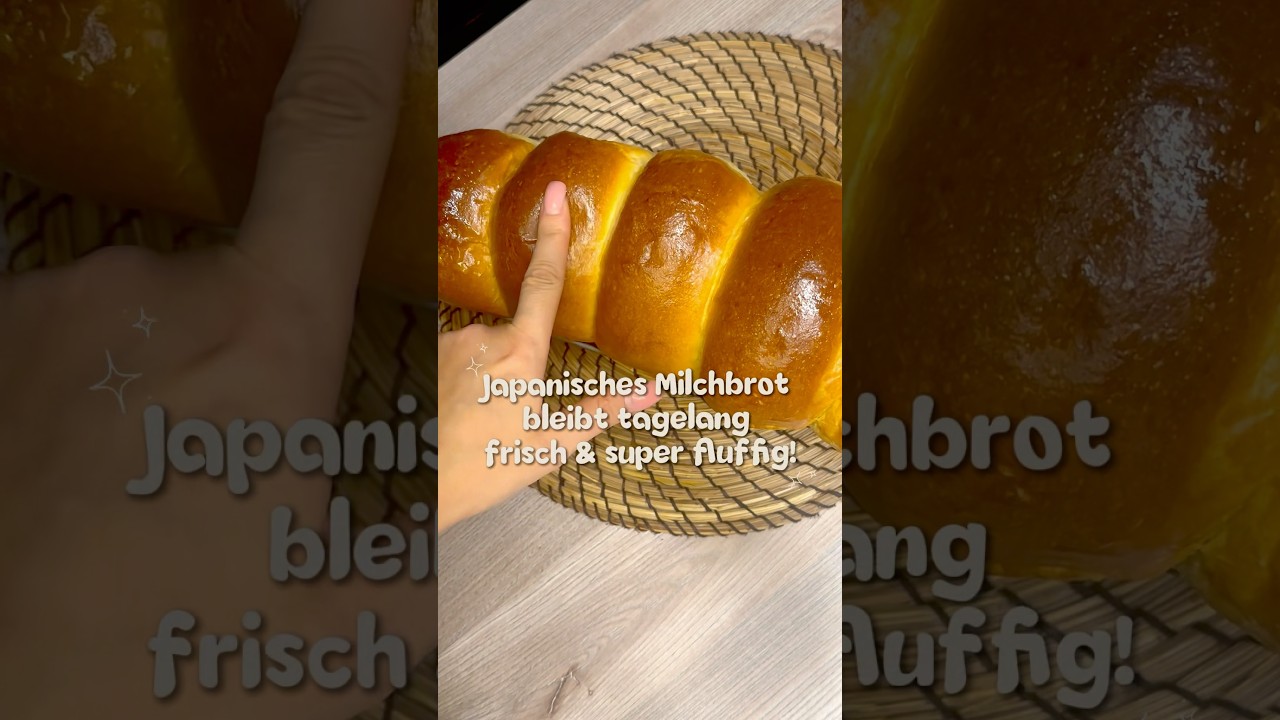 🍞☁️ Japanisches Milchbrot &ndash; super fluffig & tagelang frisch! 😍 Jetzt probieren! #japan #food