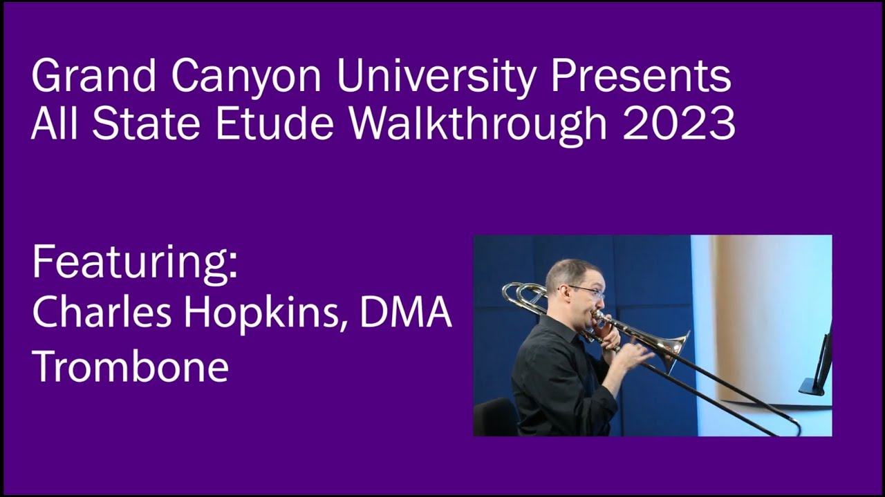 Trombone   AMEA Regional and All State Demonstration 2023