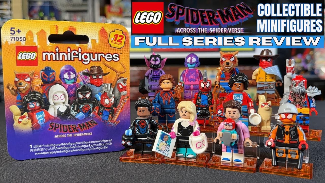 REVIEW: LEGO Spider-Man: Across the Spider-Verse CMF Series - All 12 Figures RANKED!