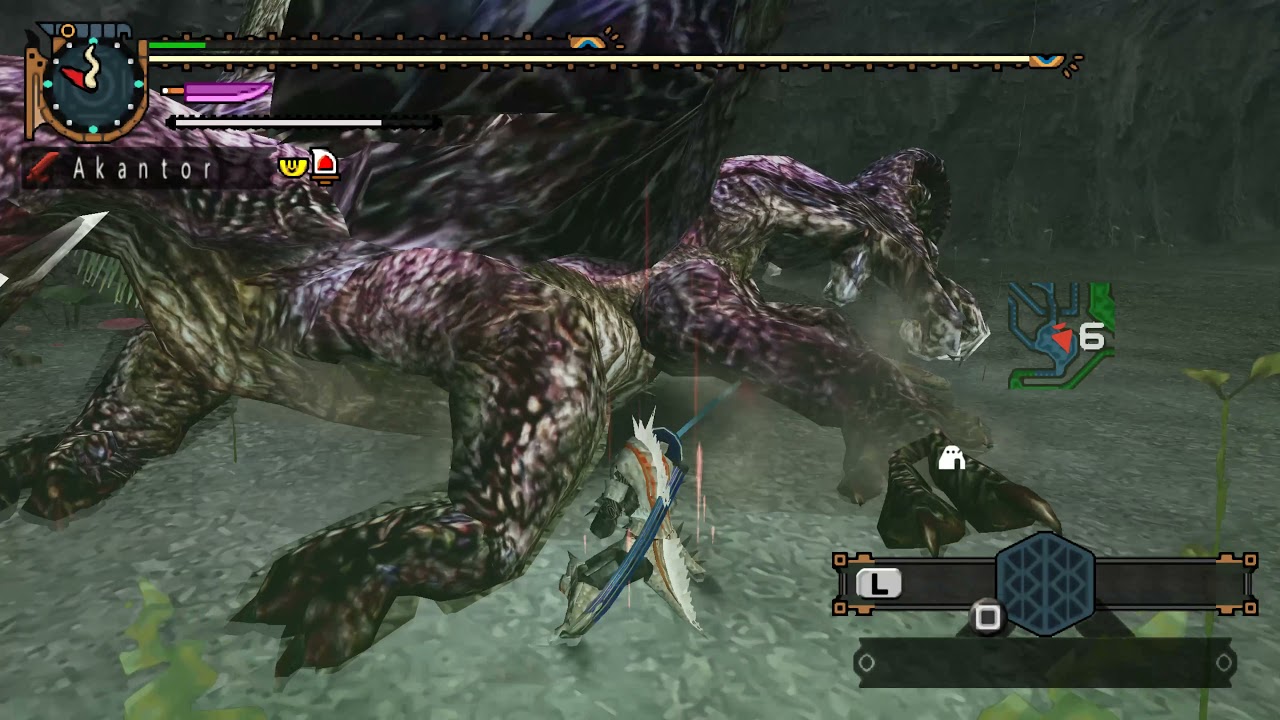 [MHFU/MHP2G] - Chameleos HR9 /LS/ (Heroics) 3:00