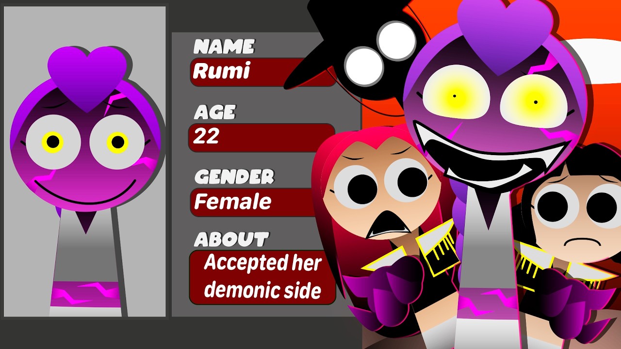 Incredibox - Sprunki The Scarlet Sun Phase 6 Infection | NEW UPDATE | ALL CHARACTERS DESCRIPTION!