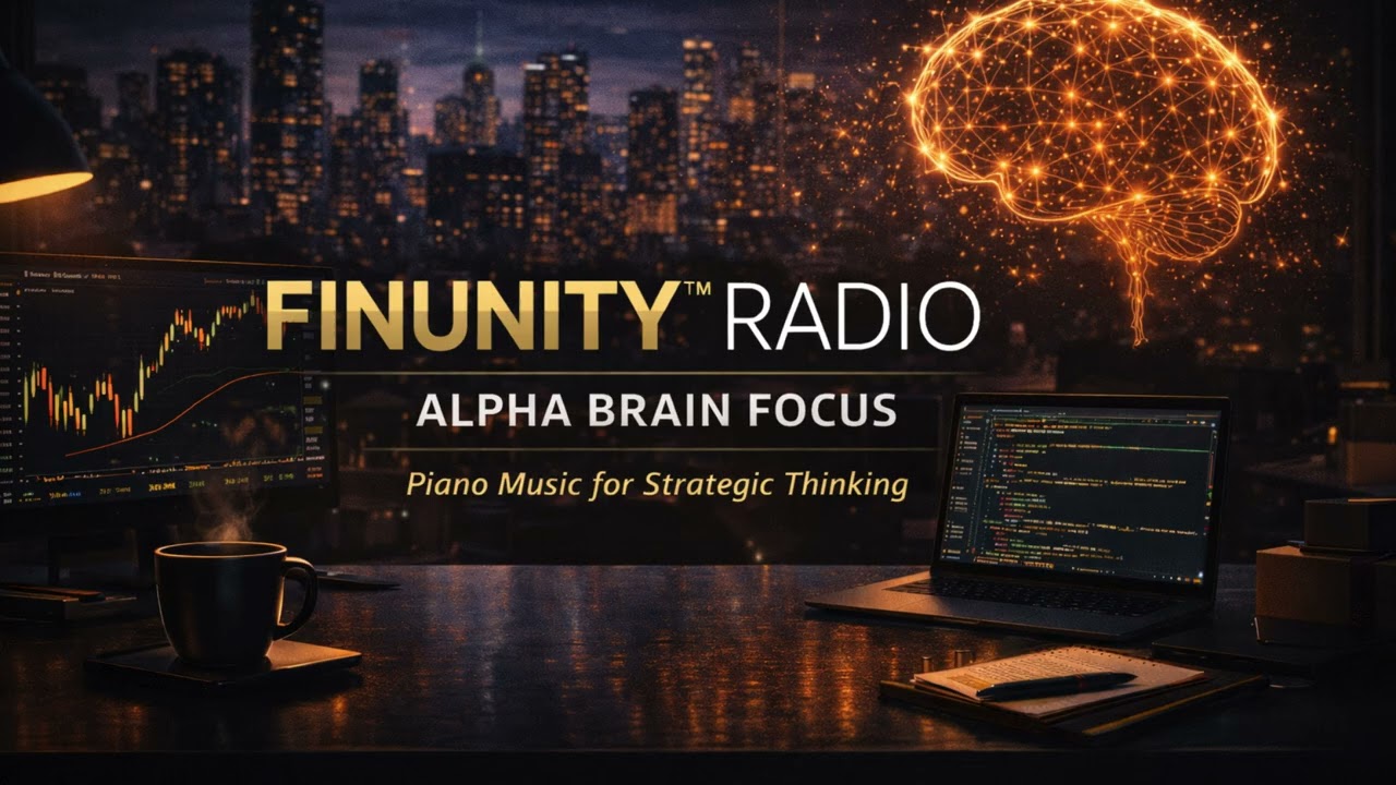 🧠ALPHA BRAIN FOCUS | FINUNITY™ RADIO #FLOWSTATEPIANO #FINUNITYRADIO #FOCUSPIANO