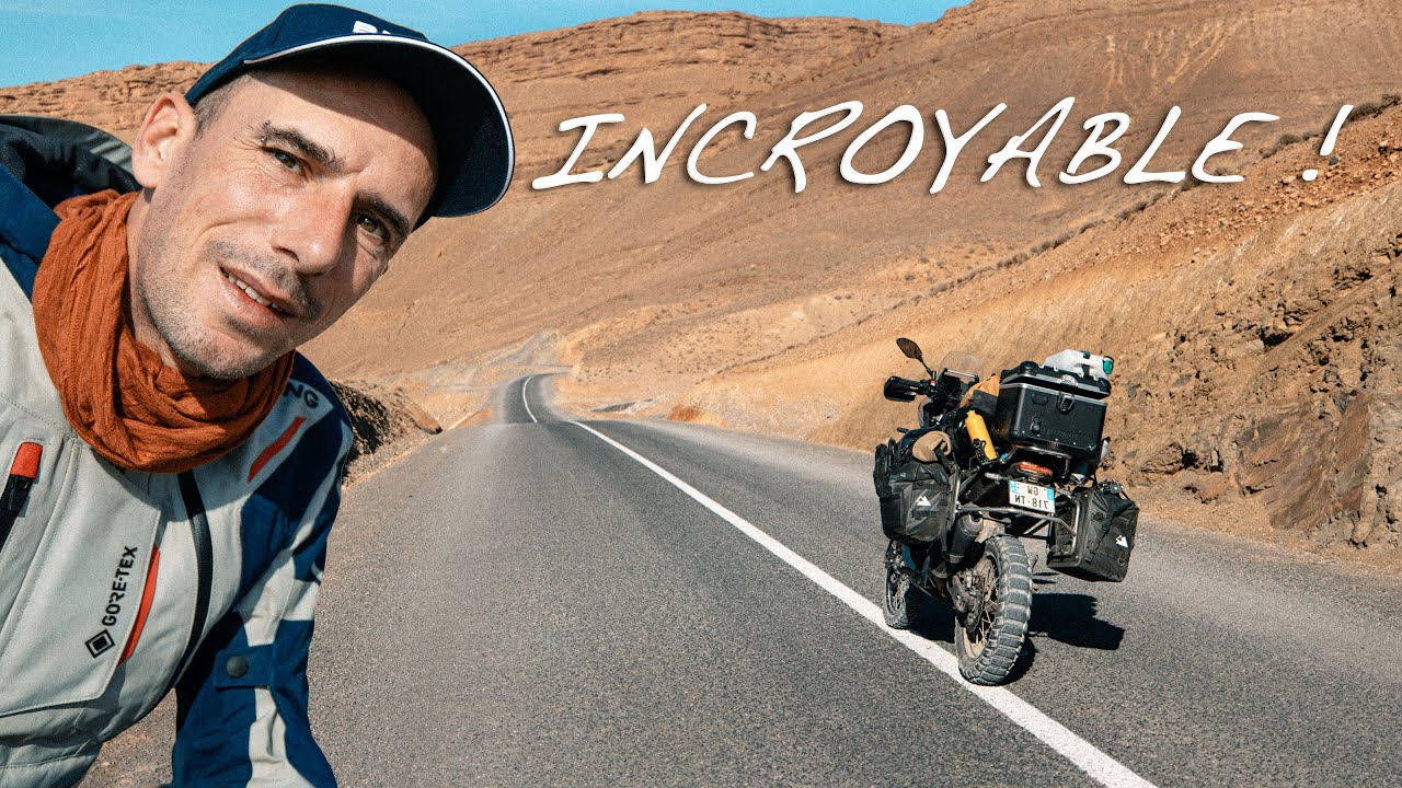 La plus belle route du monde ? Le Maroc en T&eacute;n&eacute;r&eacute; 700