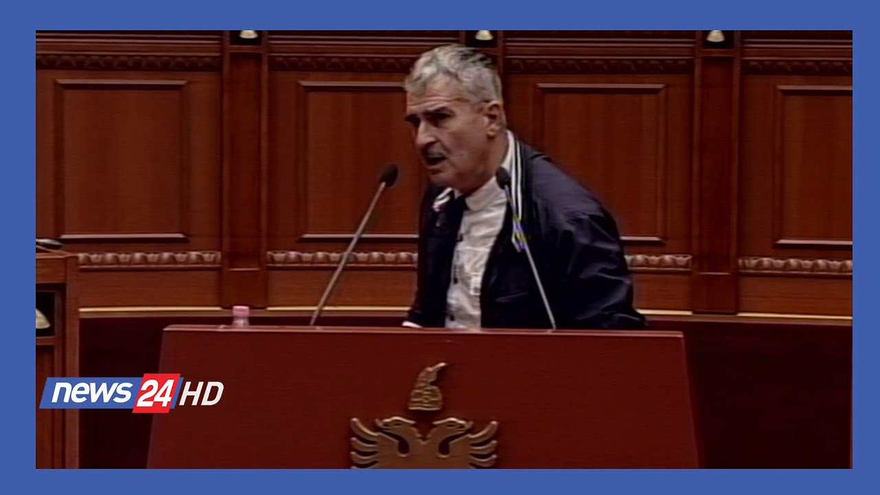 Kujtim Gjuzi shkon në Kuvend i veshur me xhinse, Ruçi nuk e toleron