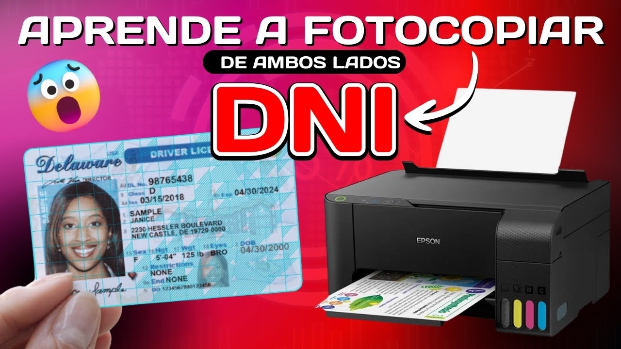 Como Fotocopiar en una Impresora Epson L3210 y Epson L3250 - Fotocopia de Ambos lados