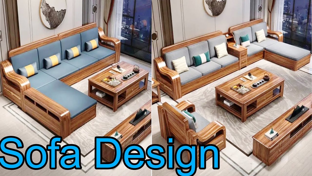 Beautiful New Sofa Design Ideas for 2025 | Modern living room Wooden sofa design 2025 | Home Decor
