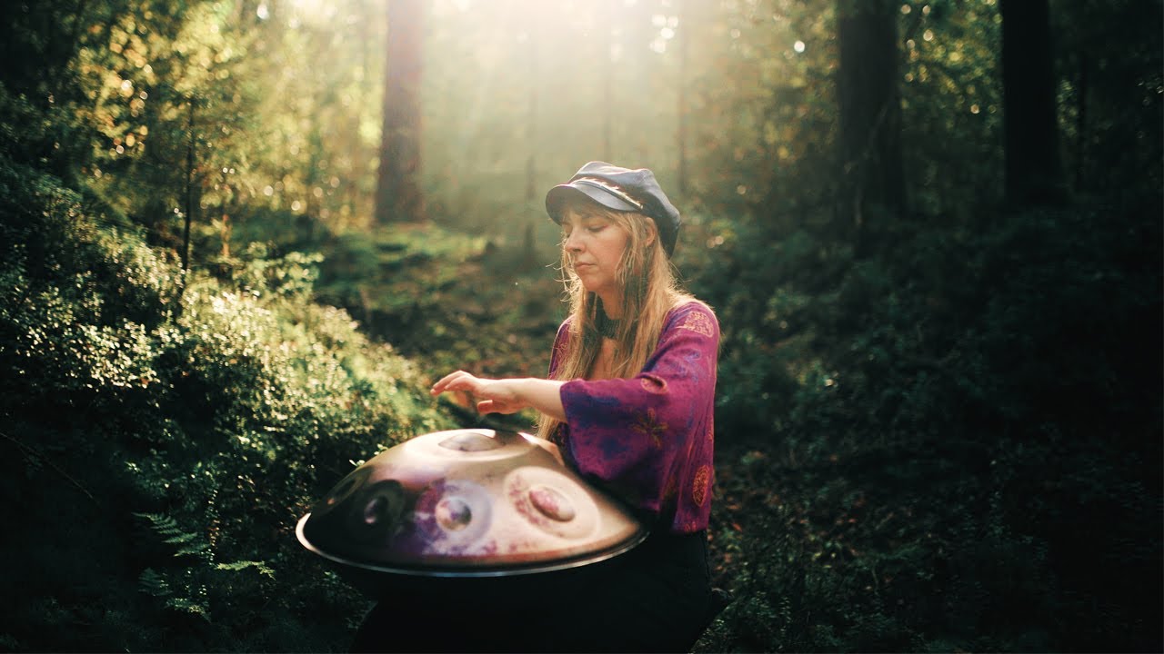 Enchanted Forest - Changeofcolours | 1 Hour Meditative Handpan Music | Ayasa A Aegean