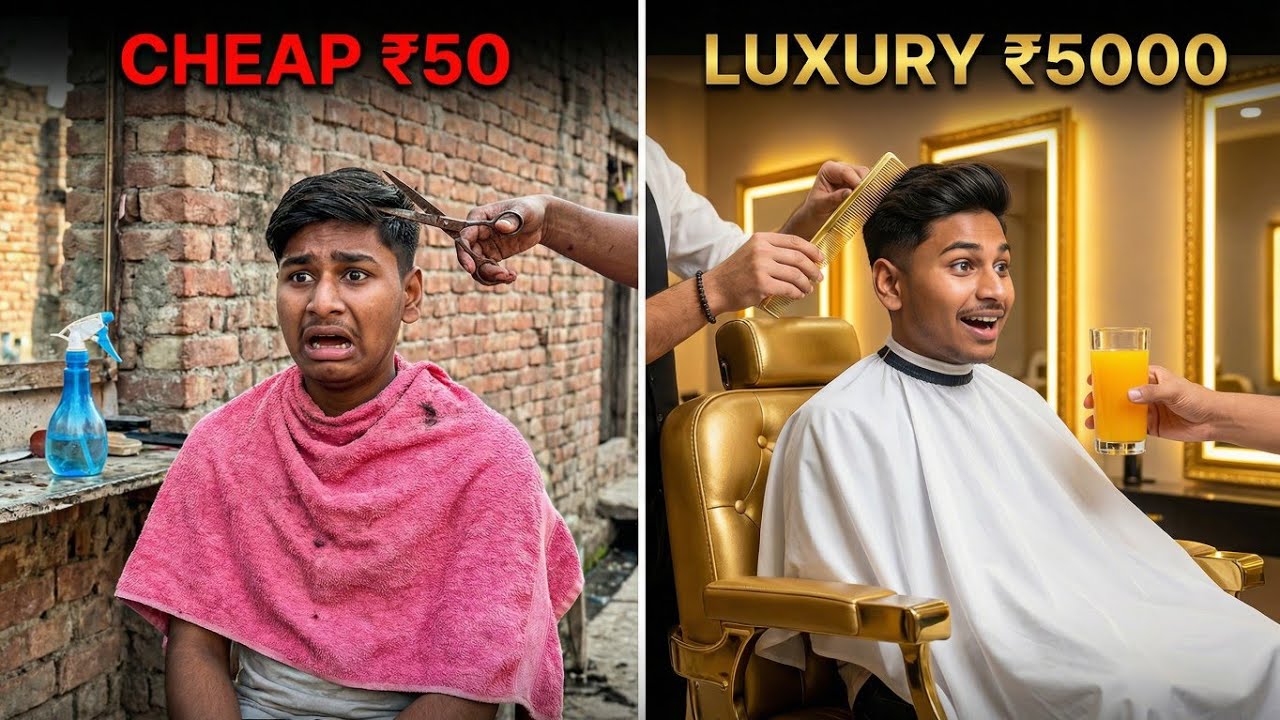 Cheapest vs expensive salon 
