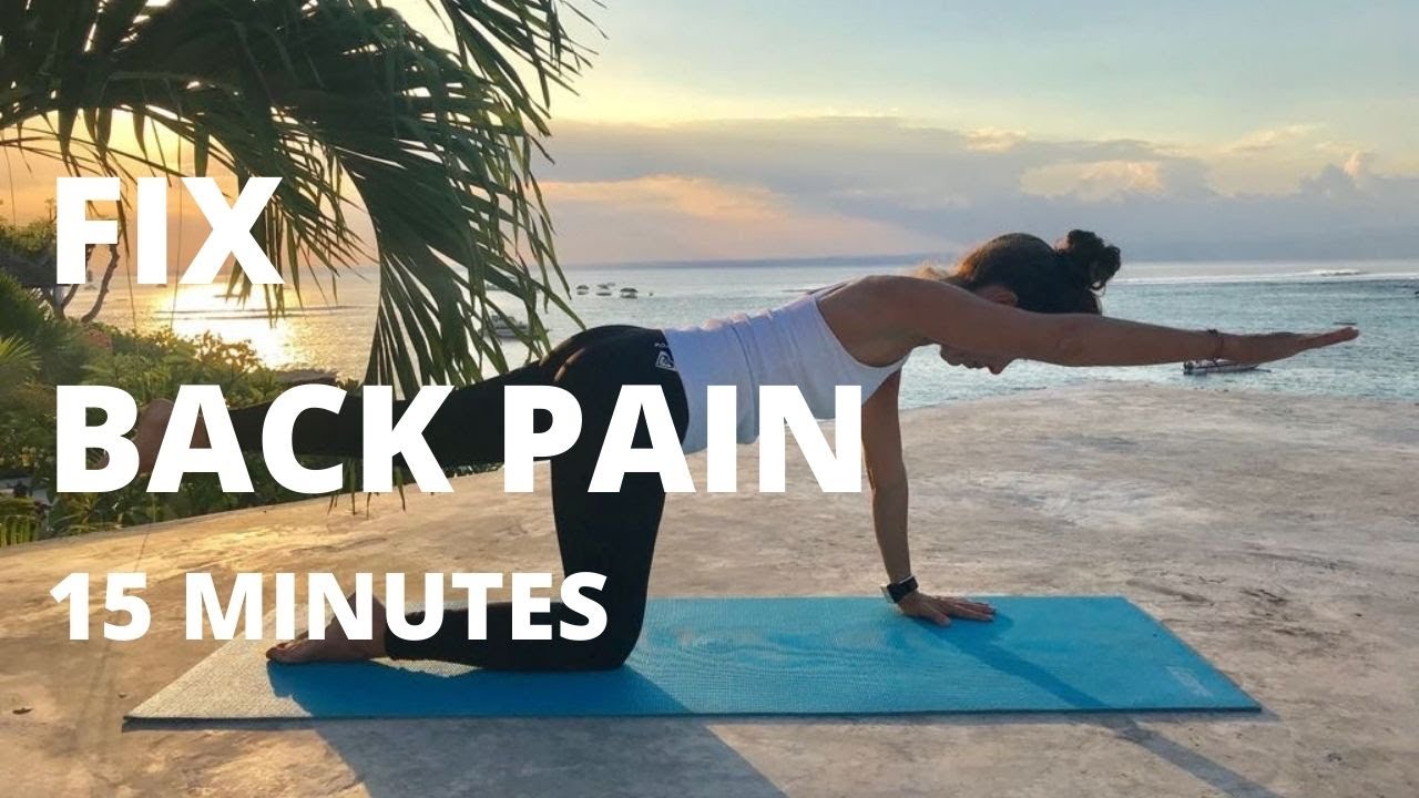 Pilates for BACK PAIN | Pilates for beginners at home