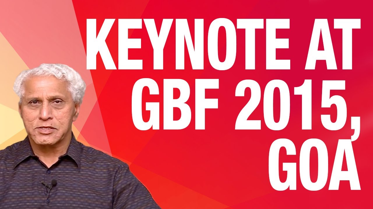 Dr. Romesh Wadhwani at GBF 2015 on Key Problems of Job Creation and Skills Development