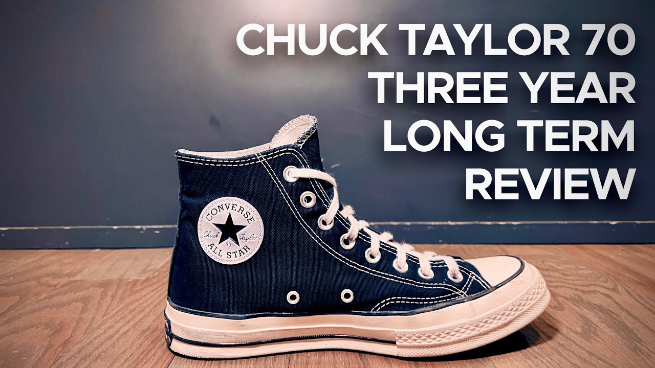 CONVERSE CHUCK TAYLOR 70 ТРЕХЛЕТНИЙ ОТЧЕТ