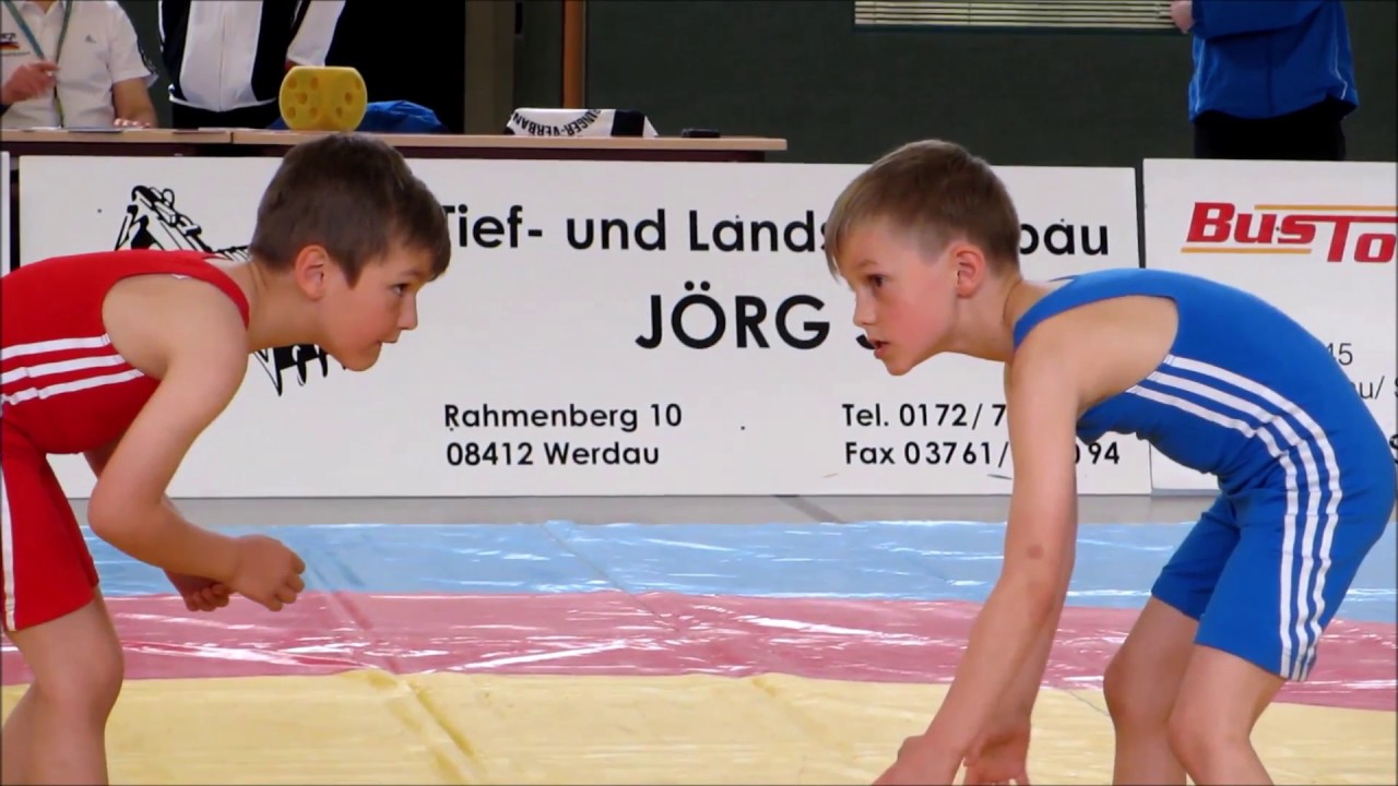 Ringen, youth wrestling Kotzur - Richter