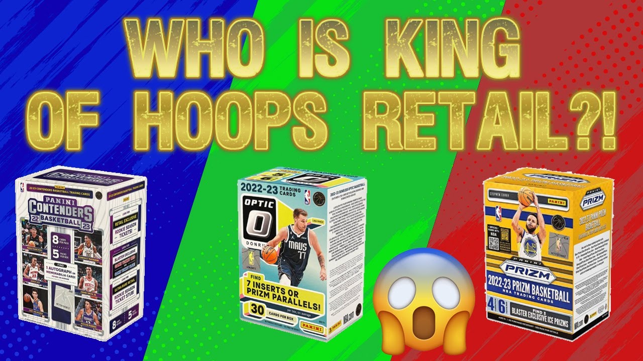 Battle of the Boxes: 2022 Basketball Blaster Boxes - Prizm, Contenders, and Optic! Big Rookie Hits!