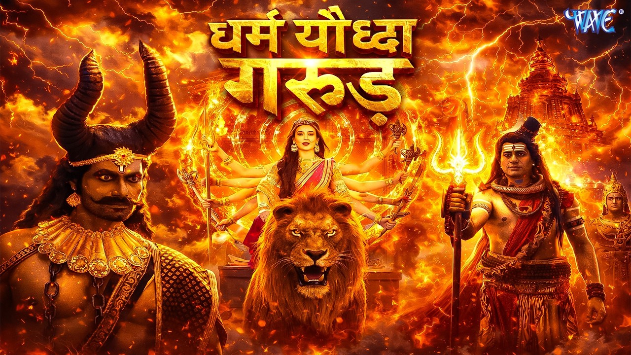 महिषासुर का अंत करने के लिए माँ पार्वती ने लिया माँ दुर्गा का अवतार | Dharm Yoddha Garud | EP 214