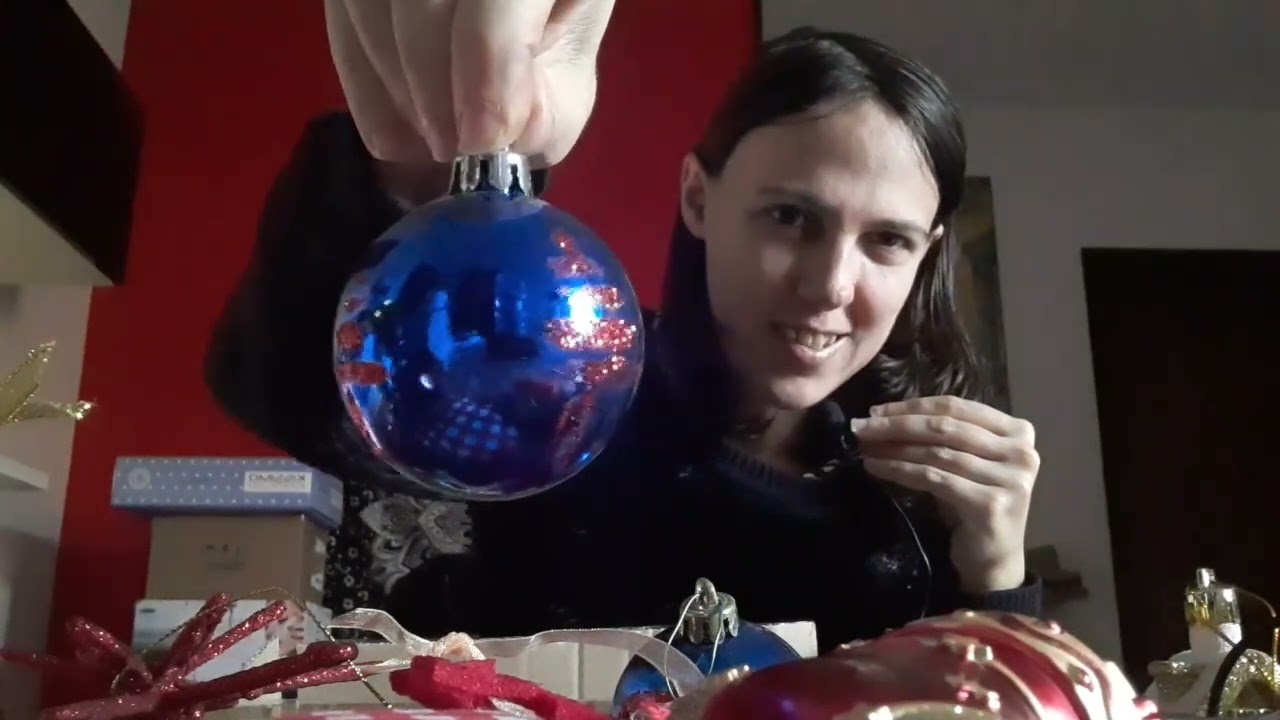 Oggetti natalizi in casa mia! ASMR ITA