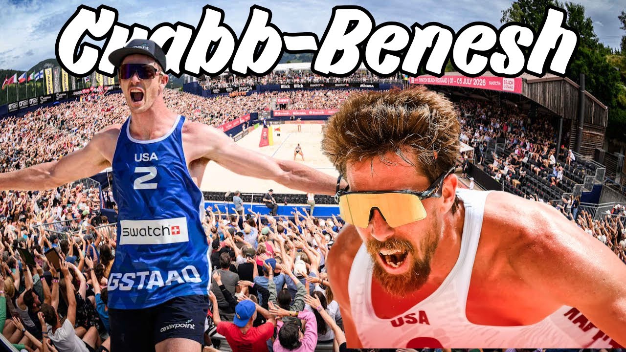 Taylor Crabb, Andy Benesh to Partner for 2026 Beach Volleyball Season