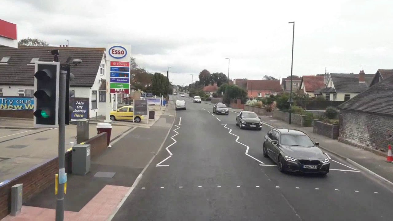 🇬🇧 A ride on Stagecoach's South route 600 bus from Bognor Regis to Elmer