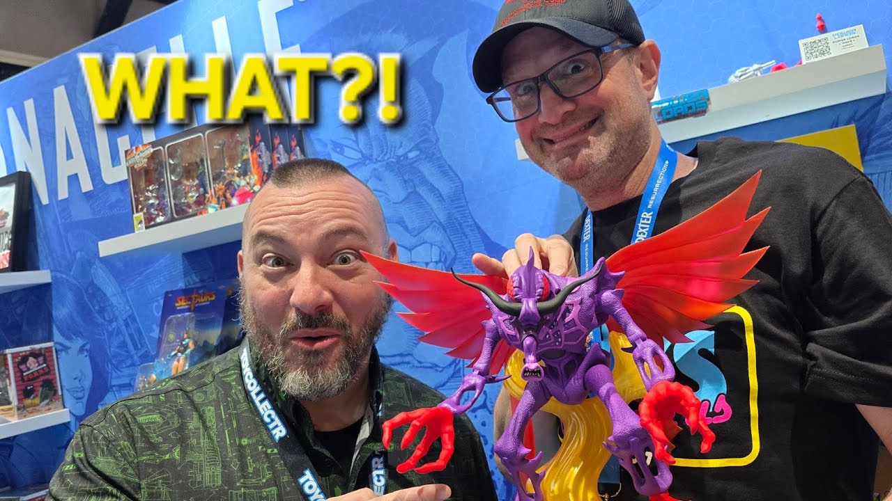 WILD TOY REVEALS from the Mind Behind The Toys That Made Us!