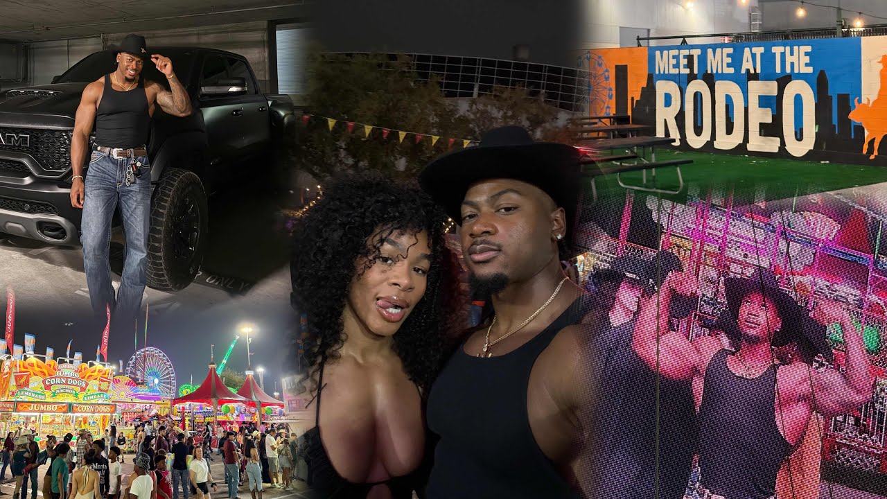houston rodeo | buying cowboy boots | carnival rides | gym review | go kart racing & more…