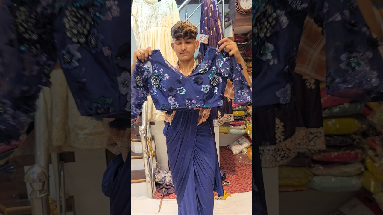 Latest🔥 One Minute Ready-to-Wear Saree Collection | Trendy Sarees